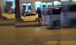 Uyuşturucu kullandığı iddia edilen genç kızın hareketleri şaşkınlık yarattı