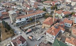 Yeşilhisar’da Cevizli Çarşı inşaat çalışmaları hız kazandı!