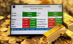 29 Aralık Bugün Kayseri'de güncel altın fiyatları!