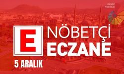 05 Aralık 2025 Bugün Nöbetçi Eczaneler
