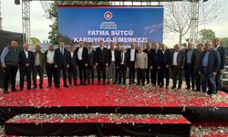 Başkan İlmek, Fatma Sütcü Kardiyoloji Merkezi’nin temel atma törenine katıldı