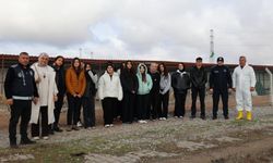Bünyan Anadolu Lisesi öğrencilerinden sokak hayvanları doğal yaşam alanına ziyaret