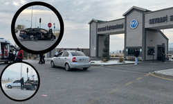 Develi’de Kayseri Üniversitesi önünde araçlar çarpıştı!