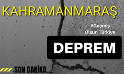 Kahramanmaraş'ta deprem! Kayseri'de hissedildi