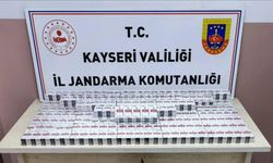 Kayseri’de kaçak sigara operasyonu