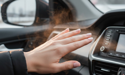 Kayseri’de arabaya binen donuyor! Arabayı böyle ısıtınca içerisi hemen sıcak oluyor