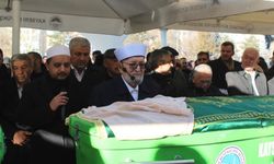 Necmettin Nursaçan'ın eşi son yolculuğuna uğurlandı