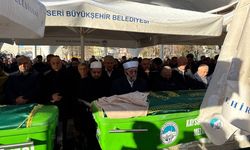 Necmettin Nursaçan'ın eşi son yolculuğuna uğurlandı