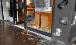 Nevşehir’de dükkanı yerle bir etti, arkasına bile bakmadan kaçtı!