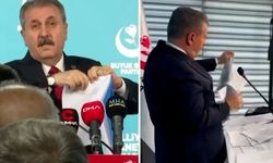 Mustafa Destici çılgına döndü: Raporları yırtıp attı, tüm salon ayağa kalktı!