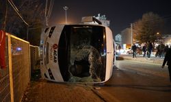 Niğde’de işçi servisi kazası! 11 yaralı