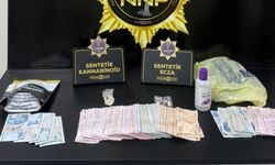 Niğde’de 200 gram madde, sentetik hap ve para ele geçirildi