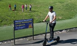 Kayseri halkı dikkat! Artık Kayseri'de her yerde scooter sürülmeyecek!