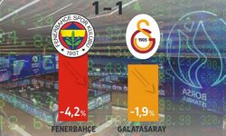 Derbi berabere bitti, borsa kaybetti!