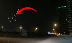 Otomobil kamerasına yansıdı: Adana semalarında göktaşı paniği