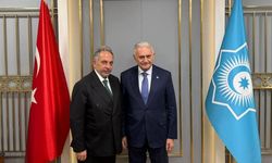 Talas Belediye Başkanı Mustafa Yalçın ve eski Başbakan Binali Yıldırım buluştu