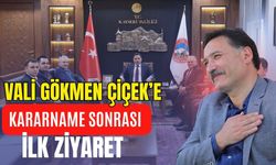 Kararname sonrası Vali Gökmen Çiçek’e İlk Ziyaret