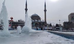 Kayseri buz kesti! Termometreler -23’ü gördü