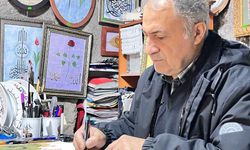 Kayserili sanatçı Osman Durmuş kaligrafide sınırları zorladı!