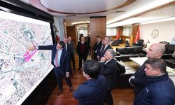 Kayseri’nin ulaşım projeleri bakanlıktan üst düzey yönetici ile masaya yatırıldı