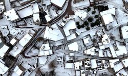 Kayseri’nin UNESCO vadisi ve tarihi mekânları kar altında