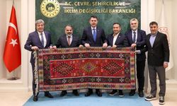 KGC Başkanı Metin Kösedağ ve Doğan Havur Bakan Kurum’u ziyaret ettiler