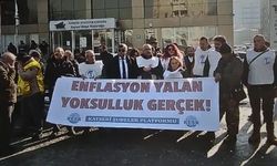 Kayseri'de TÜİK önünde eylem: İşi bırakma kararı açıklandı!