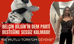 Belçim Bilgin'in DEM Parti desteğine Sinem Kobal sessiz kalmadı: Ne mutlu Türk'üm diyene!