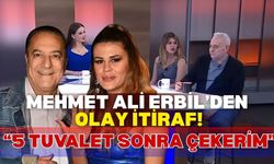 Mehmet Ali Erbil'den şaşırtan itiraf: Sifonu 5 tuvalet sonra çekerim!