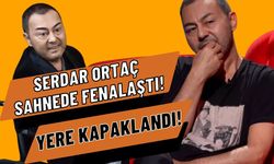 Serdar Ortaç sahnede fenalaşıp yere kapaklandı!