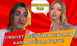 Cinsiyet değiştiren fenomen 'kanamam var' diyerek kadın doğuma koştu!