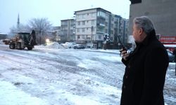 Palancıoğlu karda sahaya indi: Melikgazi’de gece boyu seferberlik