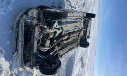 Takla üstüne takla!  Feci kaza: Otomobil hurdaya döndü, 4 yaralı