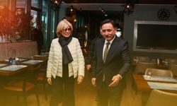 Erciyes Kayak Merkezi’ne gelen Tansu Çiller’e, Vali Çiçek’ten ziyaret