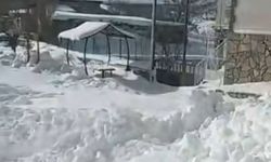 Tomarza'da kar nedeniyle ambulans hastaya ulaşamadı!