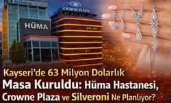 Bu üçlü Kayseri’yi değiştirebilir: Hüma Hastanesi, Crowne Plaza ve Silveroni ortaklığı
