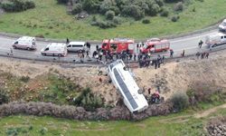 Antalya’da yolcu otobüsü devrildi! 8 Ölü 26 yaralı