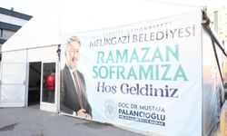Kayseri Melikgazi’de 3 farklı noktada iftar çadırı kuruldu