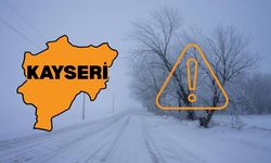 Kayseri’de kar yağışı etkisini gösteriyor! Kapalı olan yollar hangisi? Kayseri yol durumu