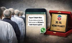 Kayseri Tabipler Odası’ndan skandal mesaj: 30 yıllık hekimlere ‘plaket için sıraya girin’ denildi!