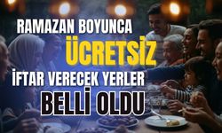 Kayseri'de Ramazan boyunca ücretsiz iftar verilecek: Vakıflar Bölge Müdürlüğü açıkladı
