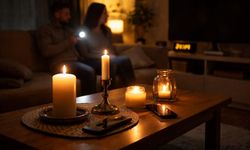Kayseri’de elektrik yoksa mum var ama tehlikesi büyük!