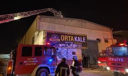 Kayseri’de hayvansal ürünler tesisinde yangın