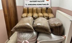 Kayseri’de kaçak tütün operasyonu: Yolcu otobüsünde 600 kilogram tütün ele geçirildi