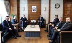 Kayserili siyasetçiler yeni Organize Sanayi Bölgesi projesi için, Bakan Mehmet Kacır’la görüştü