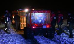 Kayseri’de zorlu kurtarma operasyonu: Dağda mahsur kalan 3 işçi AFAD tarafından kurtarıldı