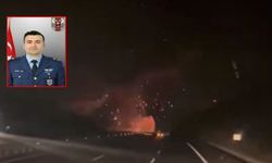 Balıkesir’de F-16’nın düşme anı ortaya çıktı: Şehidin kimliği belli oldu!