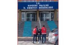 Kayseri’de polislerin çevirdiği şahıs 13 yıl cezası olan firari torbacı çıktı