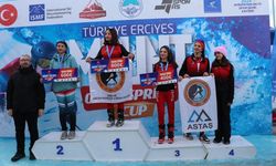 Erciyes Dağı’nda Türkiye Open Sprint Cup Dağ Kayağı Türkiye Şampiyonası tamamlandı
