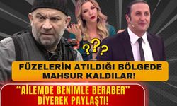 Şevket Çoruh, İlker Ayrık ve Ivana Sert füzelerin atıldığı bölgede mahsur kaldı!